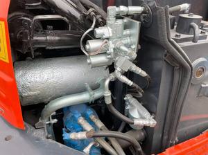 Mini-excavatrice hydraulique d'occasion pour U35, excavatrice sur chenilles de 3,5 tonnes, godet, boîte de vitesses, pompe, haute efficacité de fonctionnement pour - Product Image 4