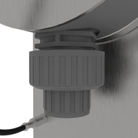 Bomba Dosificadora Digital BLDC de 90L/H y 10 Bar, PVC IP65, RS485 Modbus 4-20mA para Electrolizador de Hidrógeno Verde, Caldera RO, OEM