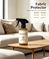 Spray protecteur de tissu, hydrofuge, anti-taches, nano-imperméabilisant pour canapé, tapisserie, tapis, textile, meubles