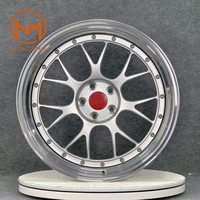 Velg Mobil Penumpang Maxtera Forged Custom 2-piece Gaya LMR untuk BMW M2 M3 M4 M5 Porsche 911 718 Audi RS AMG GTR Supra Alloy Rims