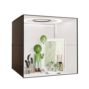 Mini Photography Studio With Ring Light 25cm 40cm 60cm Foldable For Product Shooting - Product Image 1
