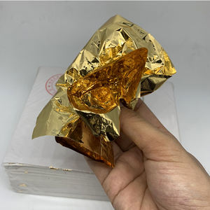 Laris Manis 14*13.5 Cm 500 Lembar Warna Emas B Emas Taiwan untuk Dekorasi Dinding Seni Kerajinan Furnitur - Product Image 3