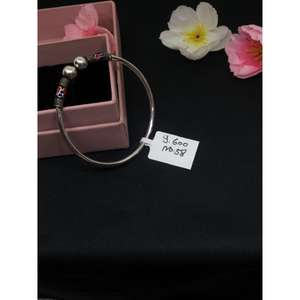 Antique Silver <b>Fine</b> <b>Bangles</b> Bohemian Style Kada Kada Daily Wear for Women - Product Image 1