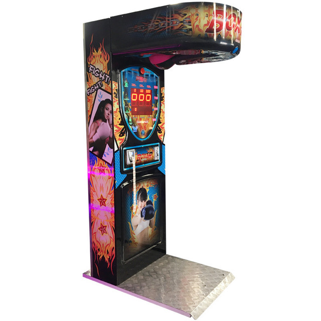 Factory Customized Coin Operated Game Machines Maquina De Juegos De Boxeo Arcade Boxing Game Machine Punch Machine