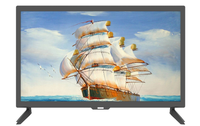 CKD TV LED pintar 18.5 inci 12V DC mendukung sinyal Digital untuk instalasi tenaga surya