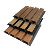 Panneaux de bardage en PVC co-extrudé décoratifs, panneaux muraux et de plafond, fournis par l'usine ASA en Chine