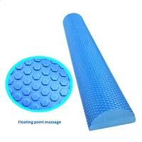 Bâton d'équilibre semi-circulaire demi-axe, couleur personnalisée écologique, colonne de yoga et de Pilates, rouleau en mousse EVA