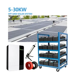 घर की बिजली के लिए 5/6/8/10 किलोवाट सौर ऊर्जा प्रणाली घर के लिए सबसे अच्छा सौर ऊर्जा सेटअप