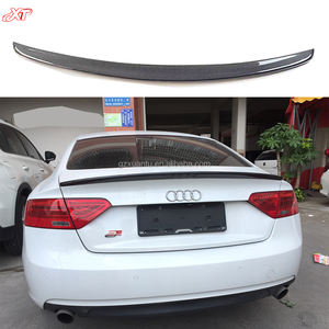 Aile arrière de coffre de pare-chocs en Fiber de carbone véritable de Style B8 B8.5 S pour Audi A5 S5 aileron arrière Bodykit 08-16 - Product Image 1