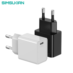 Cargador PD de <span class=keywords><strong>20W</strong></span> de alta calidad para <span class=keywords><strong>iPhone</strong></span> 16 12 13 14 15 Pro, cable rápido de L con producto OTG DE LA UE con características OTP/OVP/OCP - Product Image 2