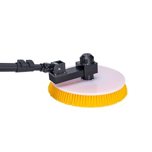 แปรงทำความสะอาดแผง<span class=keywords><strong>โซ</strong></span>ลาร์<span class=keywords><strong>เซลล์</strong></span>แบบใช้ไฟฟ้าในครัวเรือน รุ่นมอเตอร์ไร้แปรงถ่าน แบบเสาอะลูมิเนียมหัวเดียว 3.5 เมตร - Product Image 1