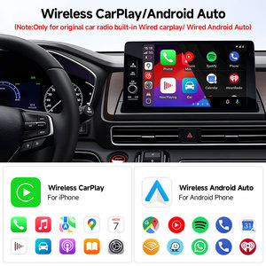 Grandnavi Carplay sans fil portable Android Auto Dongle <span class=keywords><strong>google</strong></span> Maps Commande vocale pour Carplay filaire d'origine à Carplay sans fil - Product Image 2