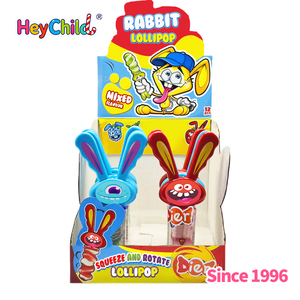 Sucettes Lapin Colorées Personnalisées en Gros avec Étiquette Privée, Saveurs Multiples, Délicieuses pour Partager et les Heures de Collation, OEM - Product Image 6