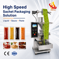 Machine d'emballage automatique de sachets de sauce et d'assaisonnements pour usine de condiments
