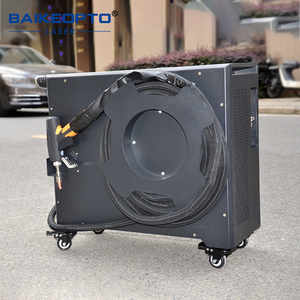 Soldadora <span class=keywords><strong>Láser</strong></span> de Fibra Portátil de Grado Industrial 4 en 1, Refrigerada por Aire, 800W, para Acero Inoxidable, Acero al Carbono y Chapa Galvanizada - Product Image 2