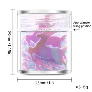 HENGXIN Paillettes cosmétiques de haute qualité 7MM Laser Multicolore Noëls Grands flocons de neige pour charmes d'ongles Slime Filler DIY - Product Image 3