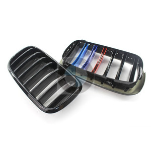 Parrilla Delantera Estilo M en Negro Brillante para BMW X5 X6 F15 F16, Mejora de Parachoques, Pieza de Plástico ABS A F15 LK LM - Product Image 4