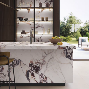 Table à manger populaire en marbre Calacatta Viola, dalle murale en marbre pour restaurant, carrelage en marbre de bonne qualité - Product Image 1