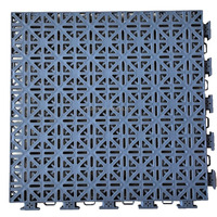 TIANSU Tapis de sol sportif antidérapant en PP pour terrain de tennis de table intérieur