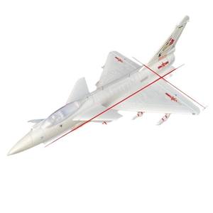 Modelo de Avión de Combate J-10 de Ala Fija con Control Remoto Eléctrico, 70/80 mm, 2.4G 4CH, Simula un Avión Real Súper Grande - Product Image 1
