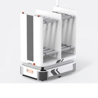 Robot développer une planification d'itinéraire autonome 300kg charge utile plate-forme Robot châssis mobile intelligent Robot véhicule guidé automatisé Amr