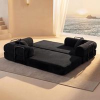 Multifunktionales Modernes Modulares Schlafsofa mit Komprimierbarer Schaumstofffüllung für Apartments