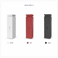 Diffuseur d'arômes d'huiles essentielles sans eau pour voiture et bureau, 5 ml, 3 vitesses, 500 mAh, rechargeable USB Type-C, portée 20 m