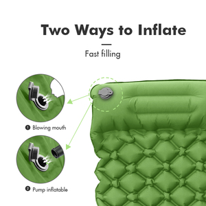 Almohadilla inflable para exteriores, alfombrilla autoinflable para acampar, peso ligero, Tpu, nailon, colchón de aire para acampar al aire libre - Product Image 4