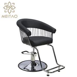2023 nuevo diseño de salón sillas de estilo señora cuidado Facial sillas de peluquero de Estilo negro duradero