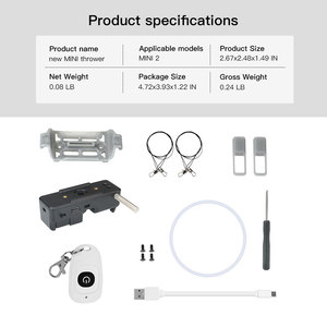 نظام إسقاط الهواء للاستخدام العام jhdji Mavic 2 Pro Zoom AIR 2 Mini 2 طائرة بدون طيار صيد الطعم خاتم زفاف هدية تسليم قاذف إنقاذ الحياة - Product Image 6