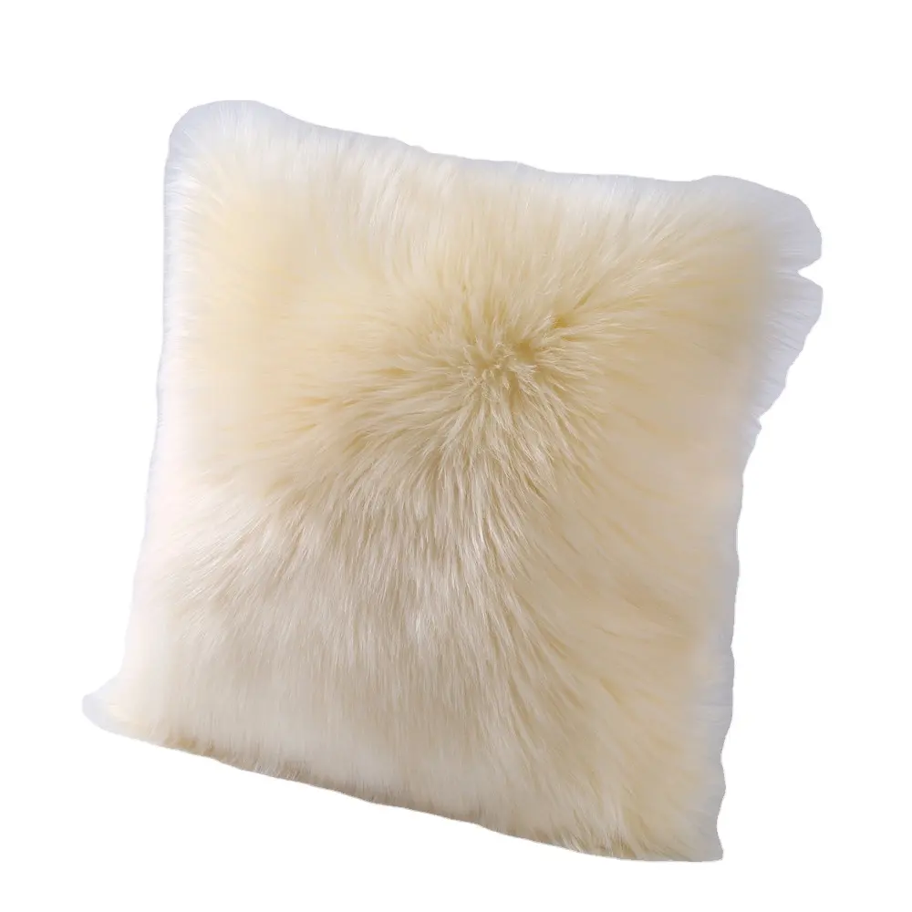 Shaggy Plush Pillow Cover Luxury Soft Cushion Cover Decorative Throw Pillows Covers Home Decor Sofa Cushion