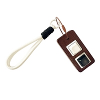Creative and Unique Wooden Keycap Stress Relief Gadget - Stress Relief and Venting Keychain - Custom Gift