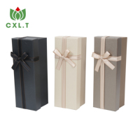 Boîte cadeau élégante en carton rigide avec pelliculage brillant mat, gaufrage et impression à chaud dorée pour emballage cadeau en papier
