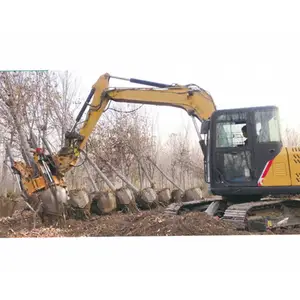 Bêche d'arbre de série de vente chaude/machine de repiquage d'arbre pour le prix usine de chargeur de roue ou de mini chargeur de roue