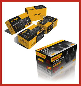 Klaxon automobile bidirectionnel en plastique <span class=keywords><strong>Antboy</strong></span> K85, étanche, 12V, 112dB, garantie 12 mois - Product Image 4