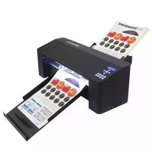 ماكينة قص الملصقات A3 + 13 "x 19" ورقة بطاقة لاصقة بطاقة الرقمية يموت قطع آلة الة قطع الورق