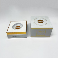 Boîte de parfum de bougie cadeau vide de luxe personnalisée boîte d'emballage d'impression couleur