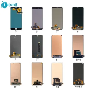 Pantalla táctil Lcd para móvil OnePlus 3, 3T, 5, 5T, 6, 6T, 7T, 8T, 9R, 9RT, 7, 8, 10 Pro, 1 +, Nord, N10, Nord, N200