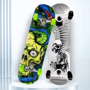 Groothandel Hoge Kwaliteit Oppervlak Custom Canadese Esdoorn Fineer Dek Os780 Grip Tape Geen Luchtbellen Houten Skateboard Te Koop