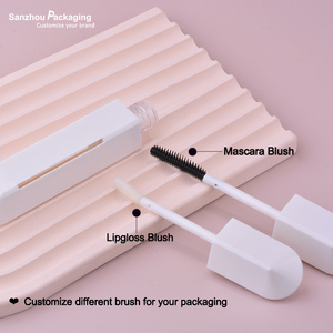 <span class=keywords><strong>Tube</strong></span> vide de maquillage des yeux de bouteille de mascara géométrique unique de 12ml avec logo privé - Product Image 4