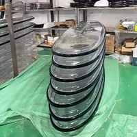 Planche de SUP transparente en PC avec LED, capacité de charge 150 kg, avec accessoires complets