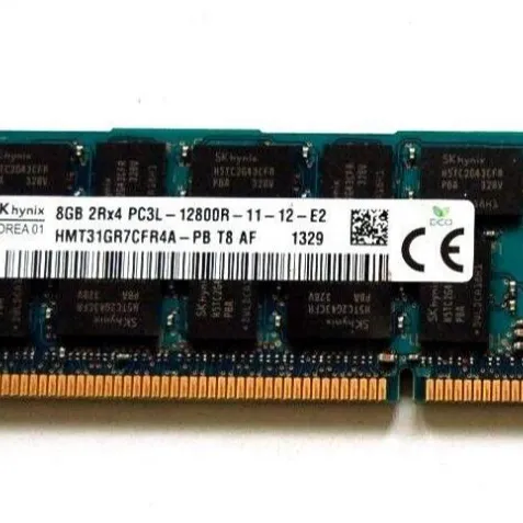 HMT31GR7CFR4A-PB 8gb (1x8gb) 1600mhz Pc3-12800r Ecc Registered Dual RankX4 Memory Module for Server