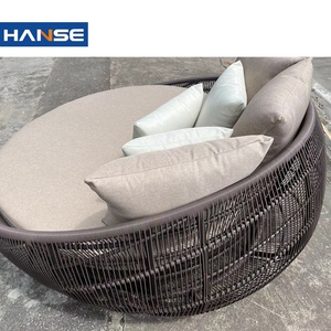 Ngoài trời tròn hình bầu dục mây tán mặt trời giường thoải mái bãi biển đi văng khách sạn phòng khách phòng ngủ biệt thự bệnh viện kho - Product Image 3