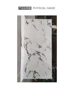 Dalles en pierre frittée 1600x3200mm, 12mm d'épaisseur, haute brillance, résistantes aux acides et antibactériennes, résistantes au feu, à l'usure et au glissement, durables, pour sols et murs - Product Image 2