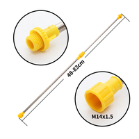 Handdrukspuit Intrekbare 0.45-0.8M Sproeierstang Voor Buiten Tuin Pesticide Spray Fruit Boom Gieter Accessoires