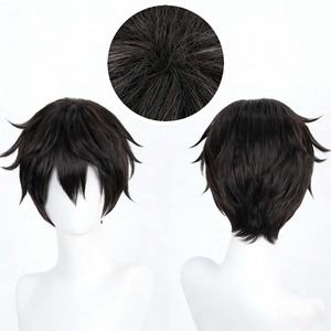 Costume d'Halloween pour hommes, fête costumée, <span class=keywords><strong>Kirigaya</strong></span> <span class=keywords><strong>Kazuto</strong></span>, Sword Art Online, cosplay, perruques noires, AOKG-132 - Product Image 1