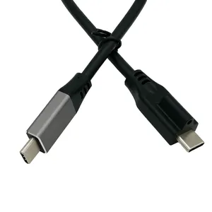 家用电器手机数据传输20厘米USB enxtension c型至c型快速充电电缆30awg/28awg/24awg/20awg