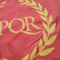 Drapeau Bannière Extérieur Impérial Romain SPQR Fangni, Plusieurs Couleurs, Polyester Imprimé à l'Écran, 3x5 FT, Robuste, Doublement Cousu, pour Cérémonies