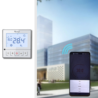 Comfurter 0-10V EC enchufe de Control de ventilador RF RS485 Modbus controlador de temperatura inalámbrico HVAC termostato inteligente sistema de calefacción de Hotel