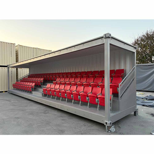 Tribuna Modular Temporal en Contenedor, Contenedor 20HC 40HC, Gradas Móviles para Espectadores con Asientos Plegables para Campos Deportivos - Product Image 5